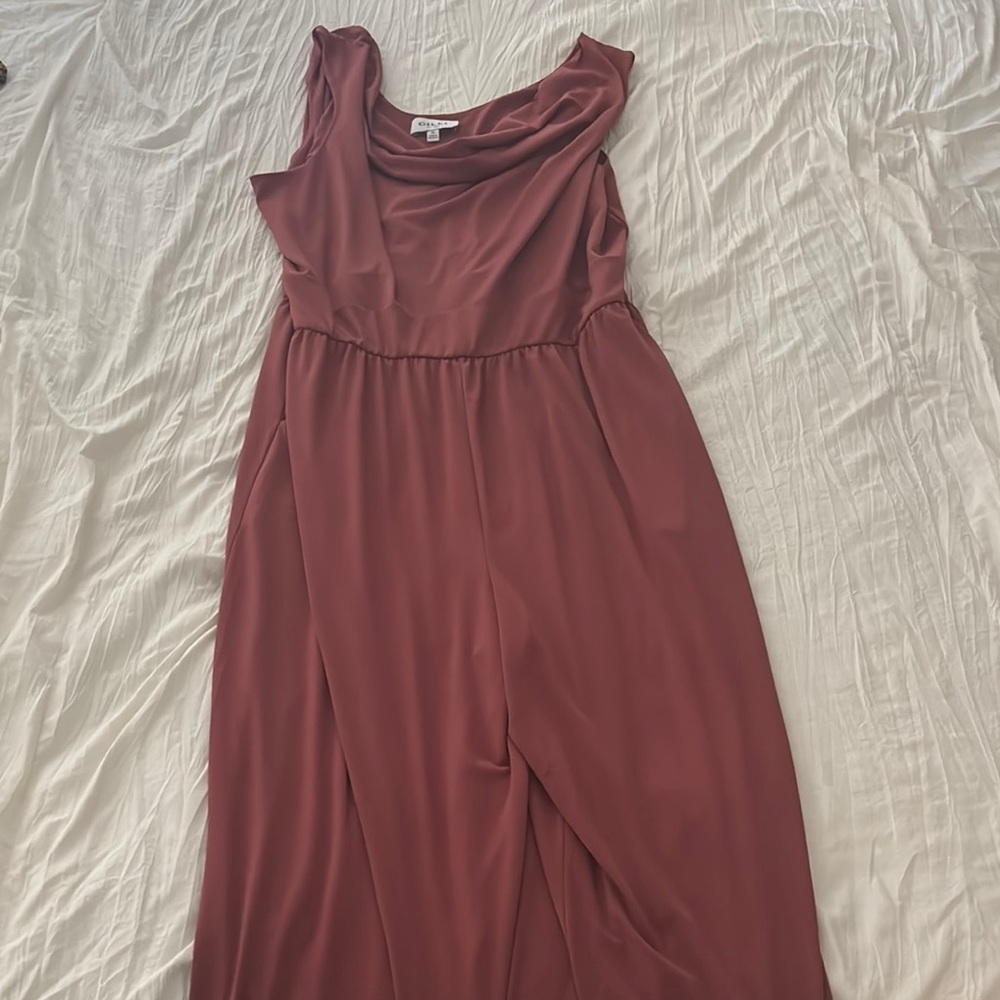 Elegant Mauve Jumpsuit